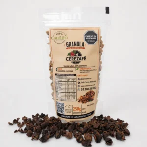 Granola con pulpa de café