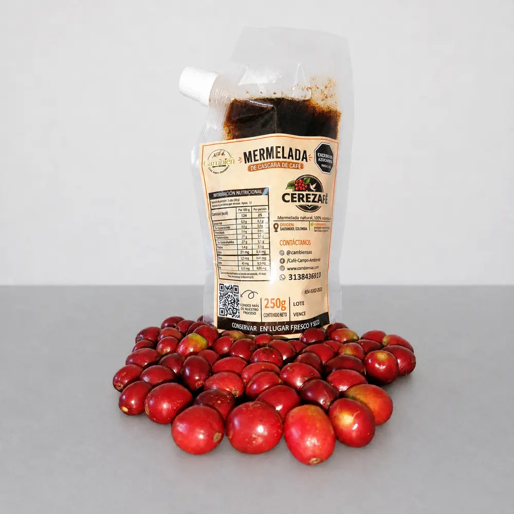 Mermelada de pulpa de café